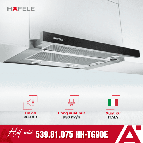Máy hút mùi âm tủ Hafele HH-TG90E 539.81.075