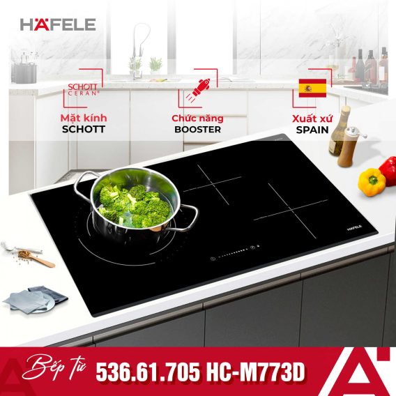 Bếp từ kết hợp hồng ngoại Hafele HC-M773D 536.61.705