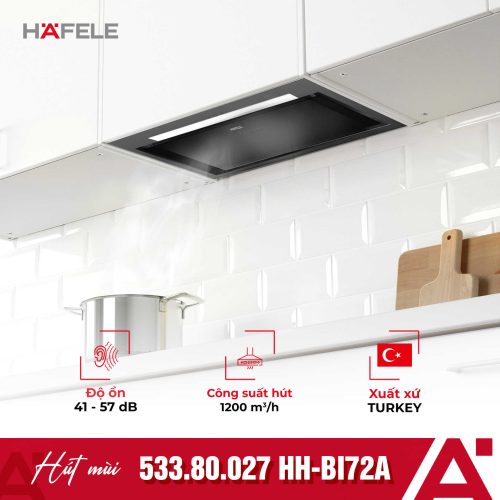 Máy hút mùi âm tủ Hafele HH-BI72 533.80.027