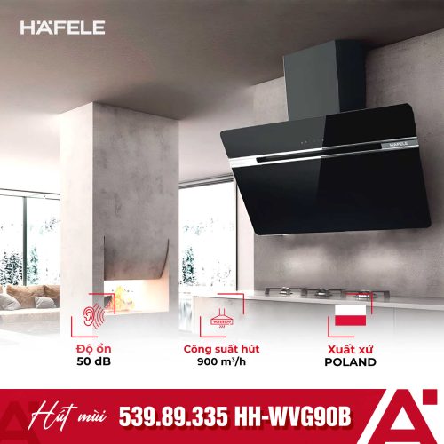 Máy hút mùi gắn tường Hafele HH-WVG90B 539.89.335