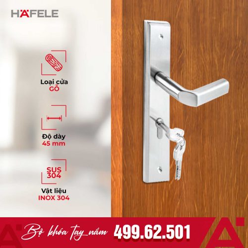 Bộ tay nắm gạt đế dài 260x54x10mm Häfele DIY 499.62.501