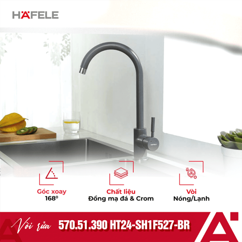 Vòi rửa bát HT19-GH1F270 Hafele 570.51.390