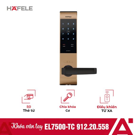 Khóa thẻ từ Hafele EL7500-TC 912.20.558