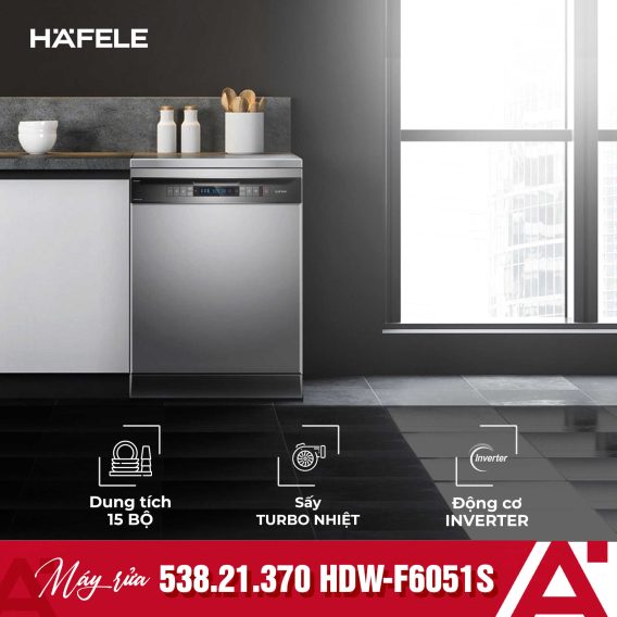 Máy rửa bát độc lập Hafele HDW-F6051S 538.21.370
