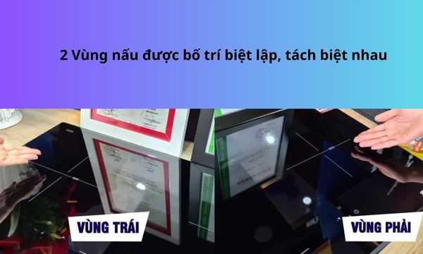 Bếp từ 2 vùng nấu Malloca MI 732 SL / Nhập khẩu Tây Ban Nha, kính Schott Ceran 8 2 Vùng nấu bếp từ Malloca MI 732 SL