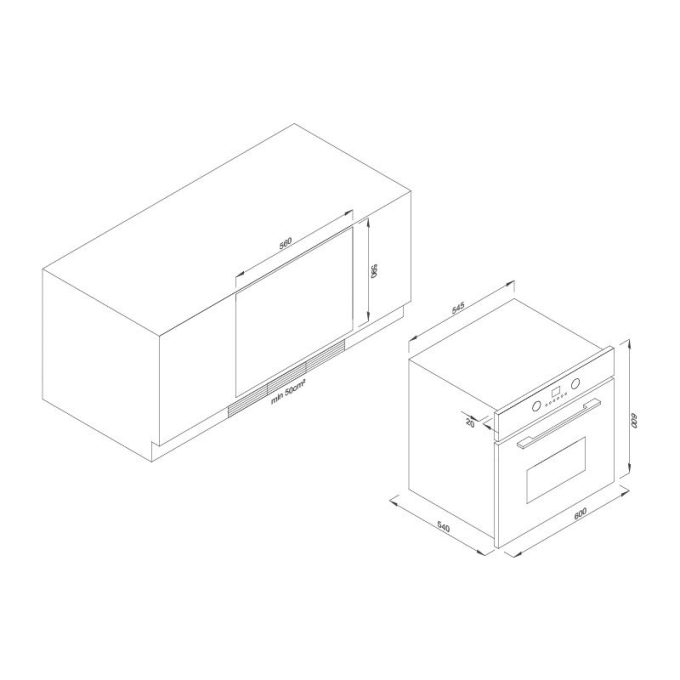 EB-56ERCDG-P8BC15A - Kích thước sản phẩm