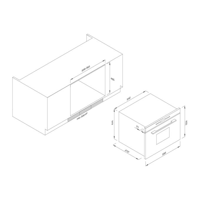 MOV35-IX03 kính đen - kích thước sản phẩm
