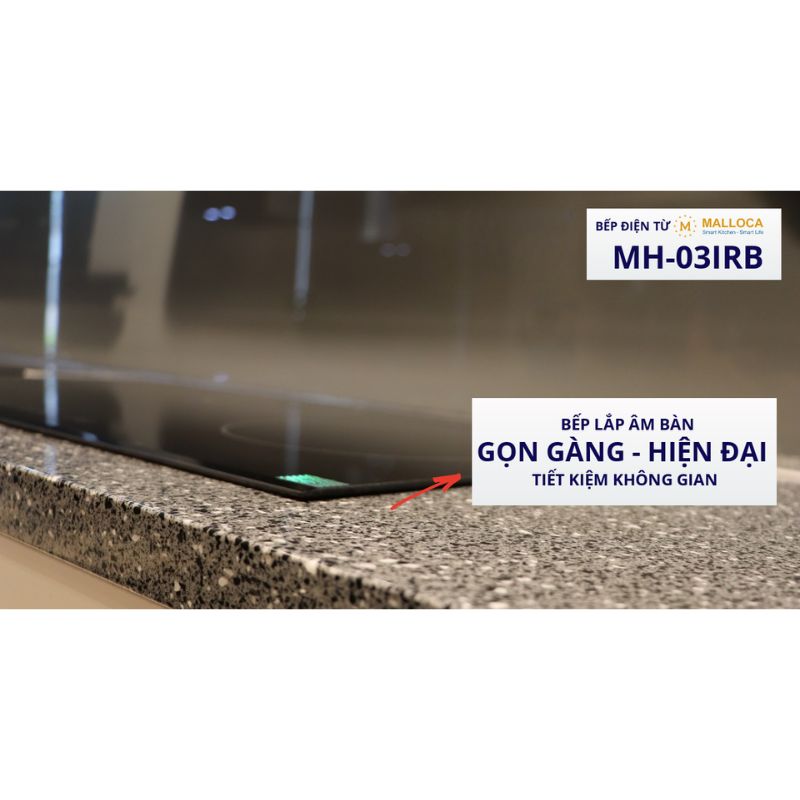 Malloca MH-03IRB Lắp âm bàn tiện nghi Malloca MH-03IRB Lắp âm bàn tiện nghi