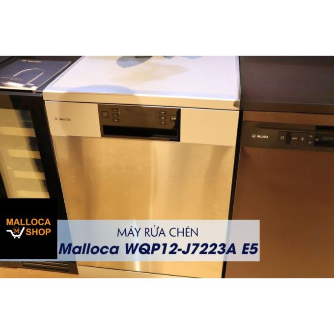 Máy Rửa Chén Đứng Độc Lập Malloca WQP12-J7223A E5 6 Thiết kế sang trọng