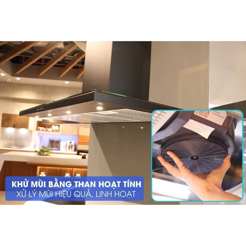 SLIM K1522 khử mùi hiệu quả bằng than hoạt tính SLIM K1522 khử mùi hiệu quả bằng than hoạt tính