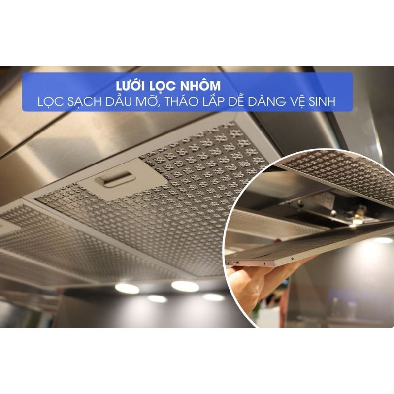 THETA K1520 lưới lọc nhôm hút sạch dầu mỡ THETA K1520 lưới lọc nhôm hút sạch dầu mỡ
