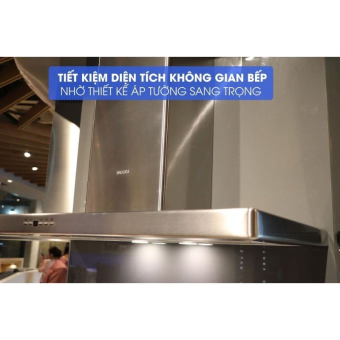 Máy hút mùi Malloca THETA K1520 3 THETA K1520 thiết kế áp tường sang trọng