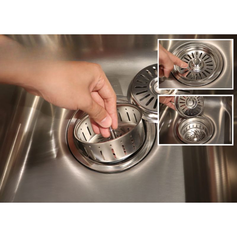 MS 1025L New rổ lọc rác bằng inox MS 1025L New rổ lọc rác bằng inox