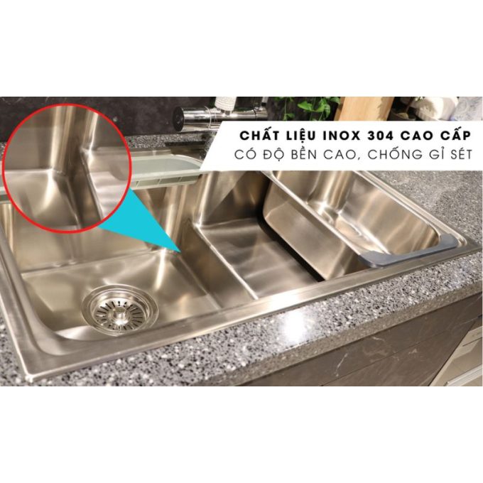 MS 1028D chất liệu inox cao cấp