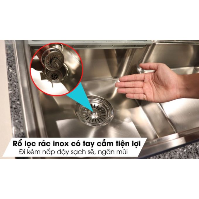 MS 1028D rổ lọc rác bằng inox tiện lợi