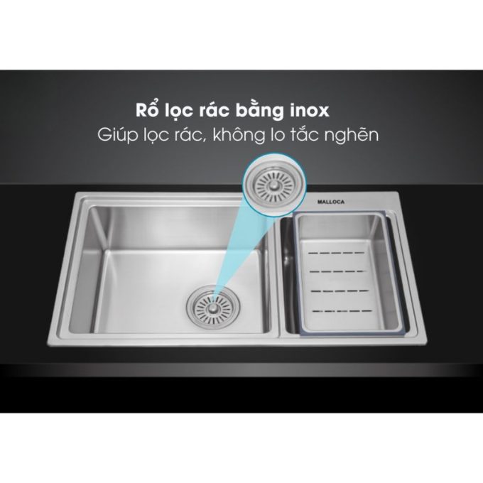 MS 8801 bộ lọc rác bằng inox tiện lợi