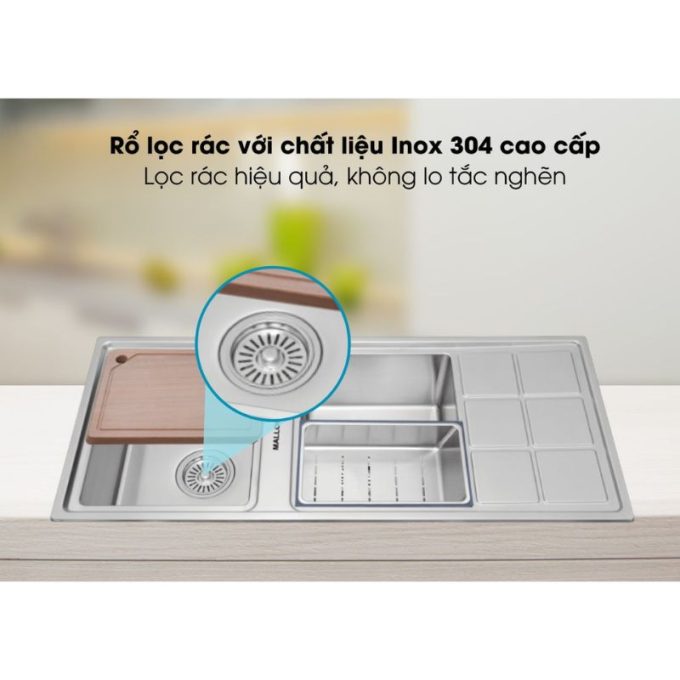 MS 8815R bộ lọc rác tiện lợi