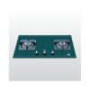 Bếp gas âm 2 vùng nấu Malloca AS 9402G / màu xanh 2 Bếp gas Malloca AS 9402G