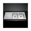 Chậu rửa chén Inox Malloca MS 1025L NEW 1 Chậu rửa bát bán thủ công Malloca MS - 1025L NEW