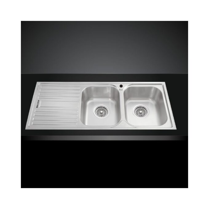 Chậu rửa bát bán thủ công Malloca MS - 1025L NEW