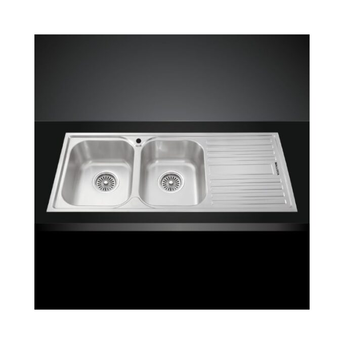Chậu rửa bát bán thủ công Malloca MS - 1025R NEW