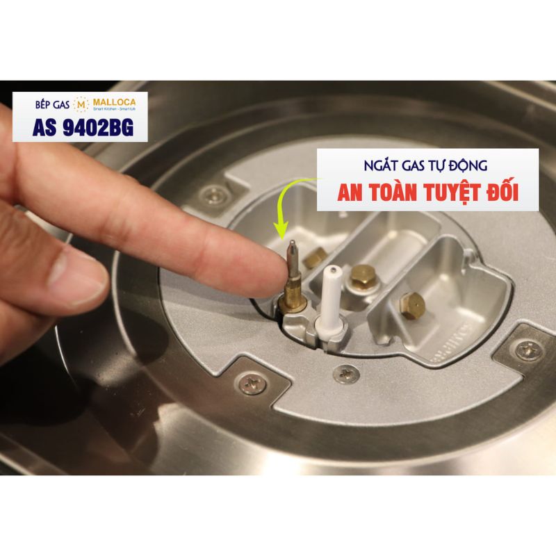 AS 9402BG chế độ ngắt gas tự động AS 9402BG chế độ ngắt gas tự động