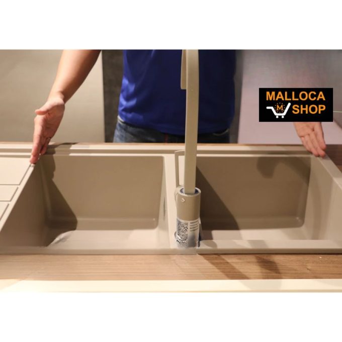 Chậu đá Malloca Tortora G-50043 / Màu đất 4 G-50043 kích thước rộng rãi