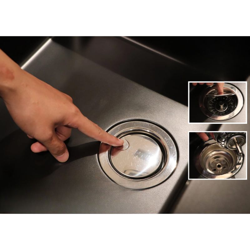 NERO G-45040 rổ lọc rác bằng inox tiện lợi NERO G-45040 rổ lọc rác bằng inox tiện lợi