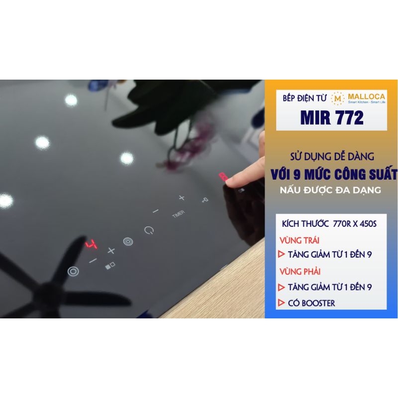 MIR 772 9 mức công suất tối ưu MIR 772 9 mức công suất tối ưu