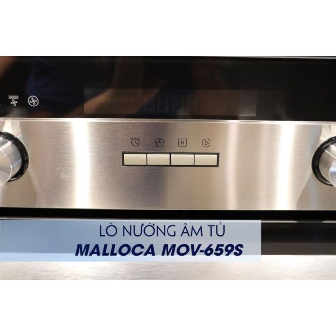 Lò nướng âm tủ Malloca MOV-659S 4 MOV-659S bảng điều khiển điện tử