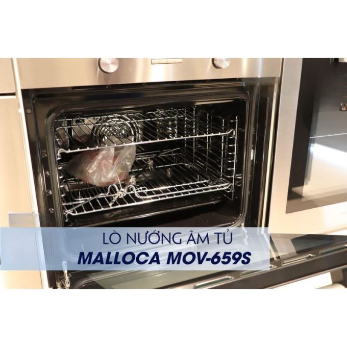 Lò nướng âm tủ Malloca MOV-659S 5 MOV-659S khoang lò bền bỉ