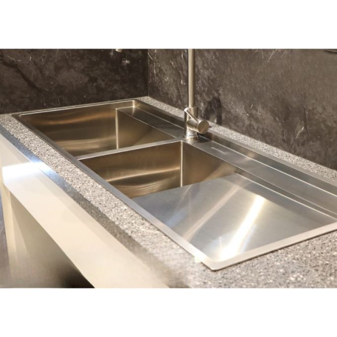 Chậu rửa chén Inox Malloca MS 6306T 3 MS 6306T chất liệu inox bền bỉ