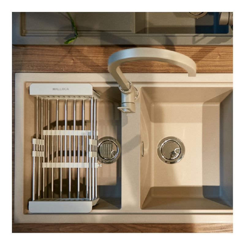 Chậu rửa bát Malloca BIANCO K-45062 Chậu rửa bát Malloca BIANCO K-45062