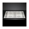 Chậu rửa bát inox 2 hố Malloca MS 6075 1 Chậu rửa bát Malloca MS 6075