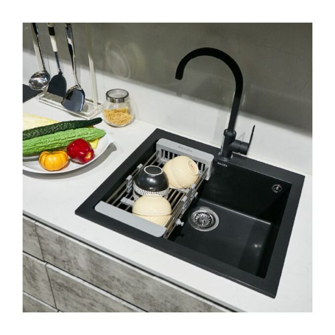 Chậu rửa bát Malloca NERO K-10540