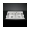 Chậu rửa bát inox 2 hố Malloca MS 6304T 2 Chậu rửa bát Malloca MS 6304T