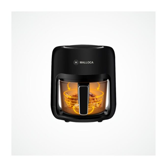 Nồi chiên không dầu thủy tinh Malloca MAF-25B