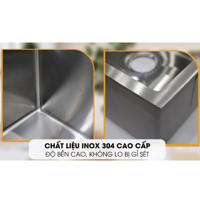 MS 1044P Chất liệu inox 304 cao cấp, bền bỉ