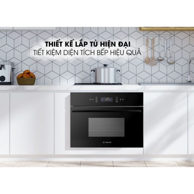Lò hấp âm tủ Malloca MST-48CP 6 MST-48CP Lò lắp âm hiện đại