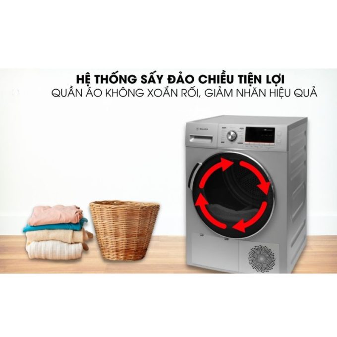 Máy sấy quần áo Malloca MTD-010SIL 3 MTD-010SIL Hệ thống sấy đảo chiều