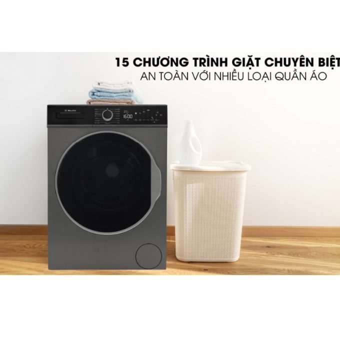 Máy giặt quần áo Malloca MWM-T1510BL 4 MWM-T1510BL Trang bị 15 chương trình giặt tiện lợi