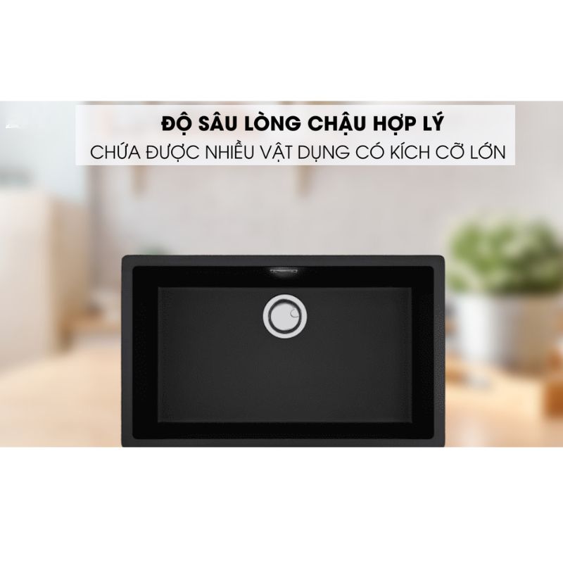 ZEN K-13040 Độ sâu lòng chậu lý tưởng chống văng nước ZEN K-13040 Độ sâu lòng chậu lý tưởng chống văng nước
