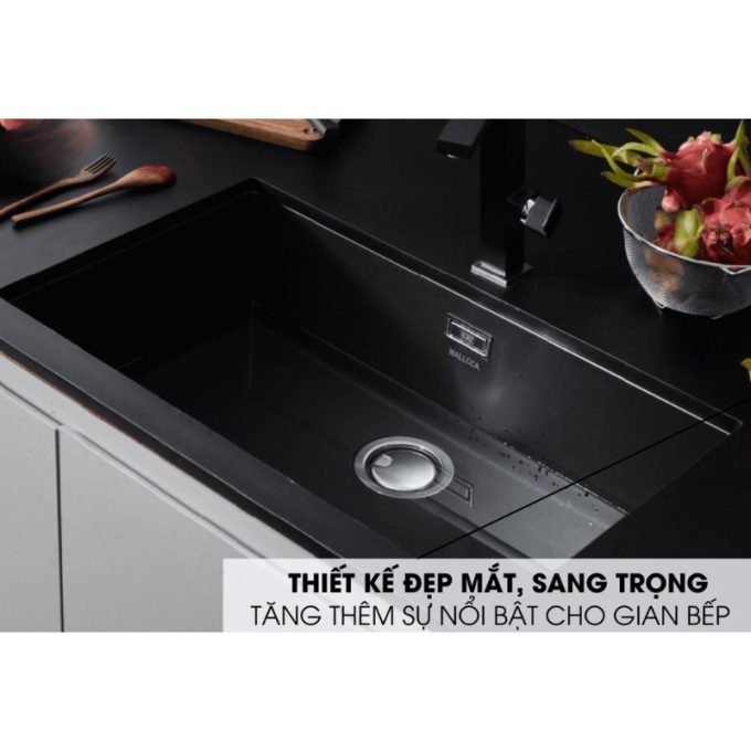 Chậu rửa bát Malloca ZEN K-13040 7 ZEN K-13040 Kiểu dáng độc đáo - màu sắc hiện đại