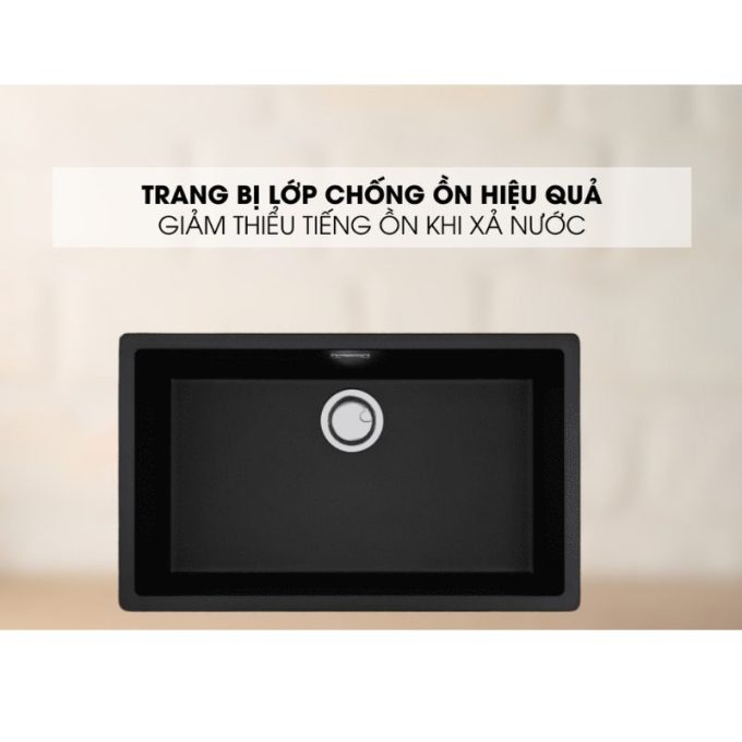 Chậu rửa bát Malloca ZEN K-13040 8 ZEN K-13040 Lớp chống ồn và chống ngăn tụ nước