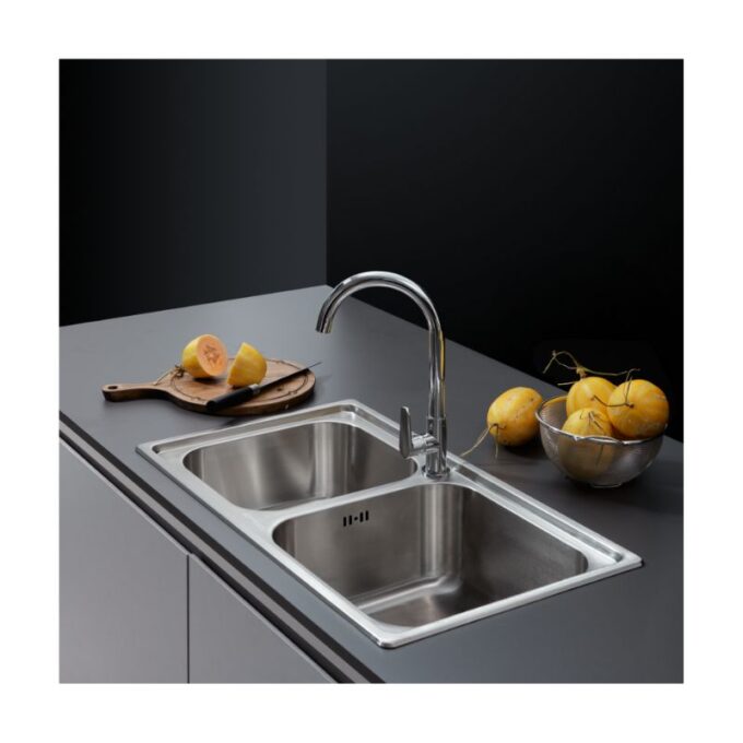 Chậu rửa bát Malloca MS 2076E 3 Chậu rửa bát Malloca MS 2076E