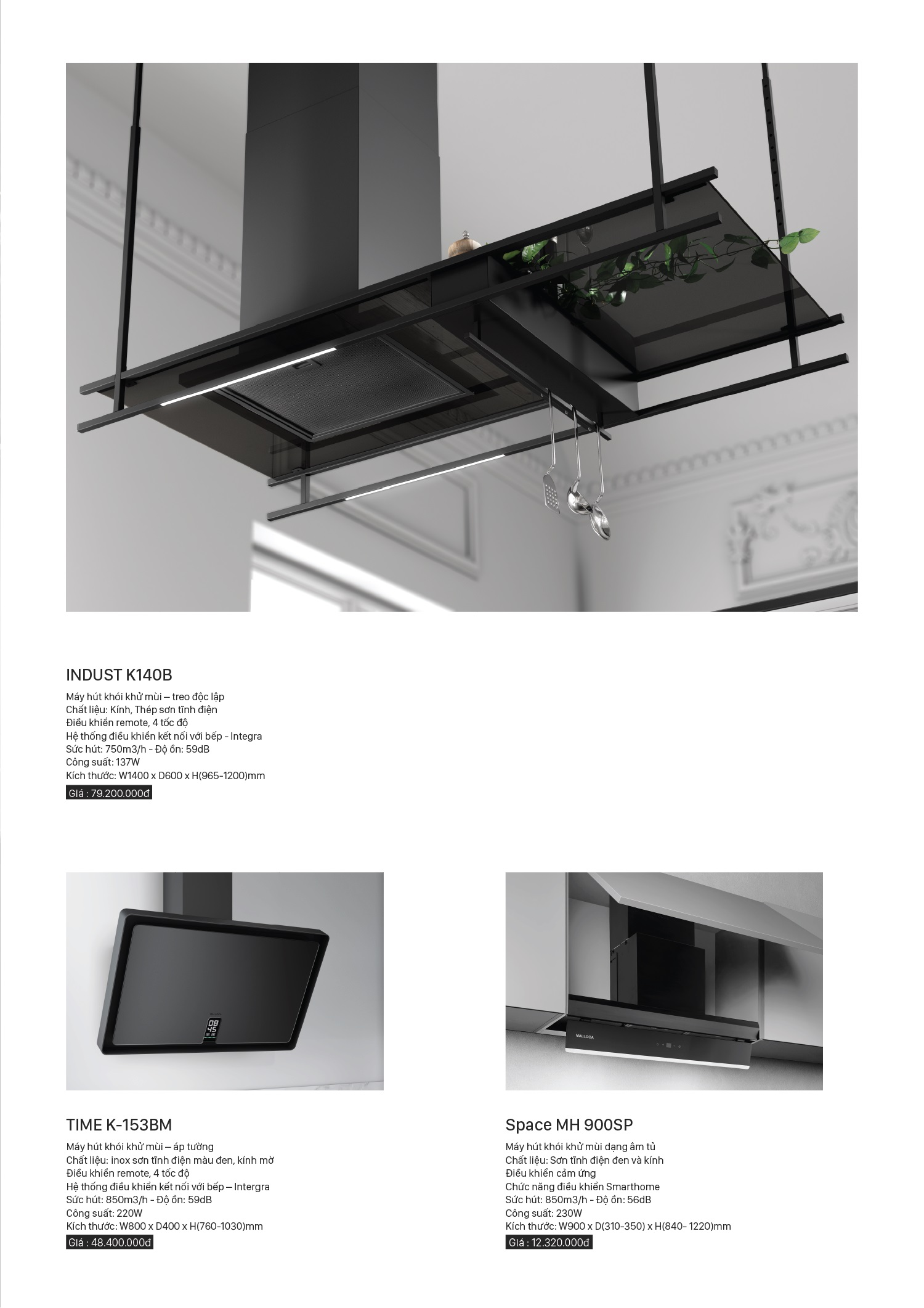 Black is back collection - Xu hướng thiết bị bếp hiện đại 1 bo suu tap hut mui 3