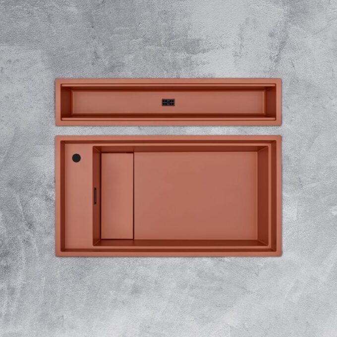 Chậu rửa bát đá Malloca MYST K83S – MYST K83L