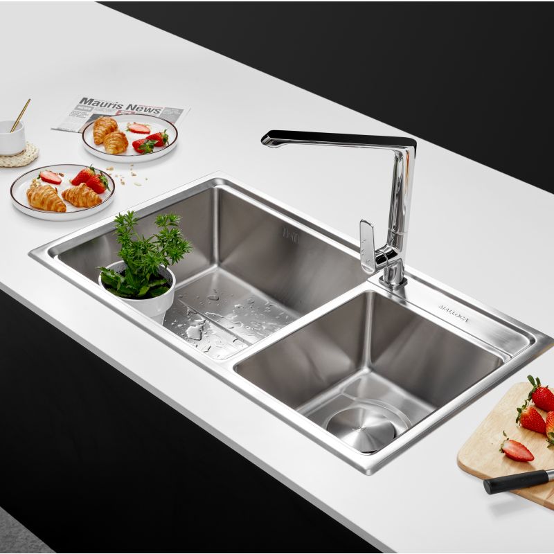 chậu rửa bát MS 5082W chậu rửa bát MS 5082W