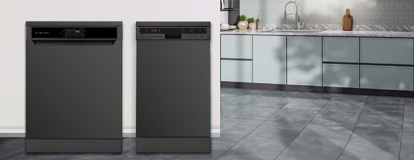 Bộ sưu tập máy rửa chén Malloca “Black steel” sang trọng 5 Thiết kế máy rửa chén