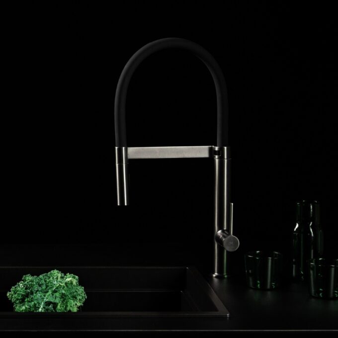 Vòi rửa chén Malloca K586SBS 4 Hình ảnh Vòi rửa chén K586SBS